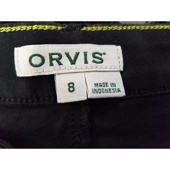 Orvis‎ Black Flat Front Thick Legging Dress Pants Women's Size 32x29 - Picture 7 of 8